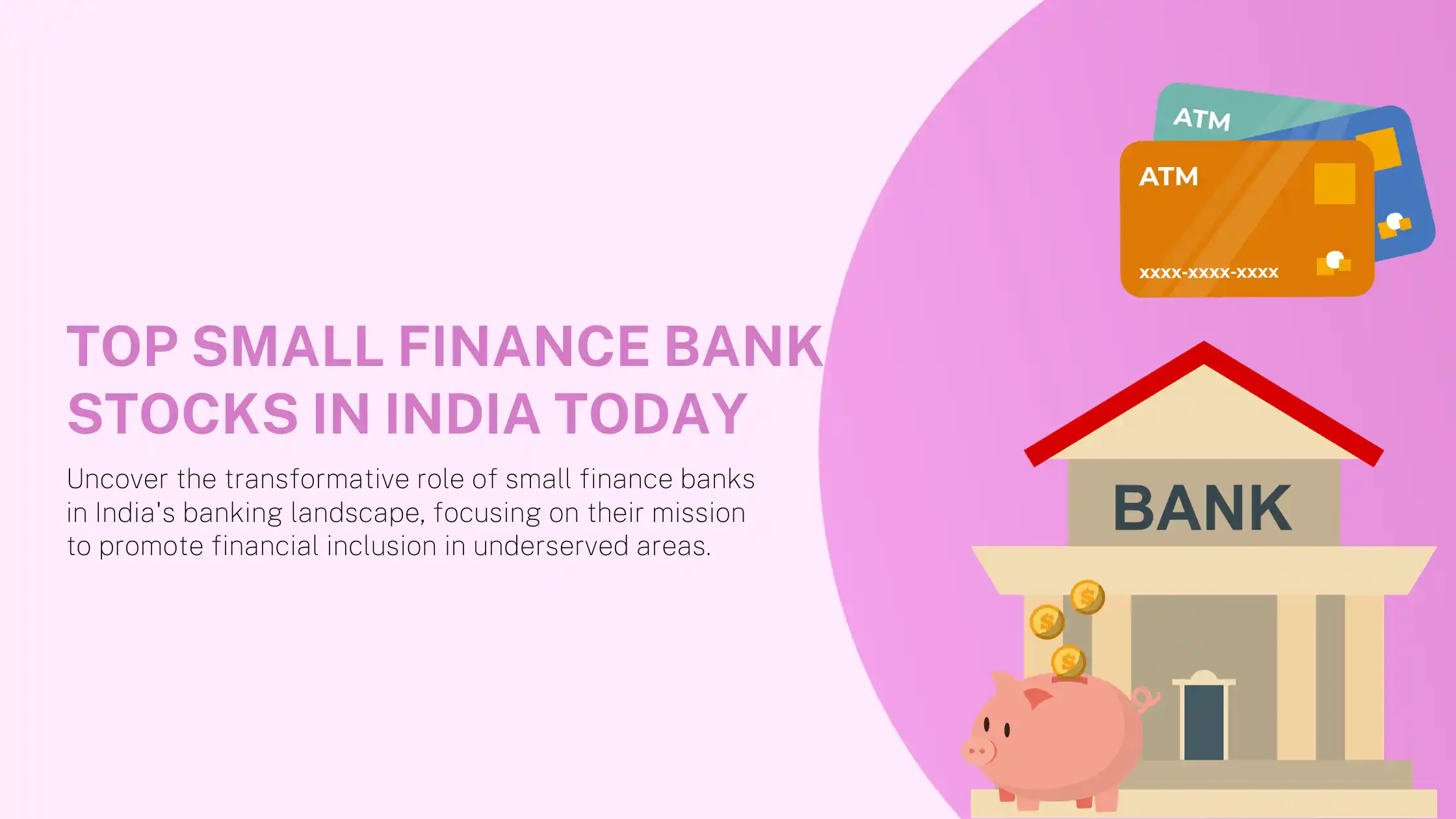 Top Small Finance Bank Stocks in India Today