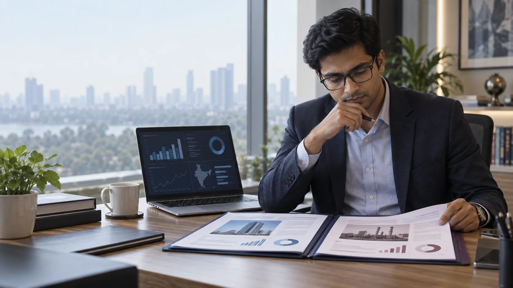 Indian analyst comparing quality and value factor portfolios